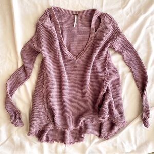 Free People •Moonshine Lavender Sweater